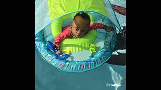 Sienna 1st Pool Experience in CA