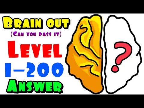 Brain Out Úroveň 1 až 200 odpovědí, Brain Out All Úroveň 1-200 Nová aktualizace 2021
