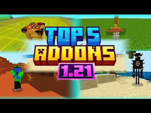 TOP 5 ADDONS para Minecraft Bedrock 1.21 descarga ya! - YouTube