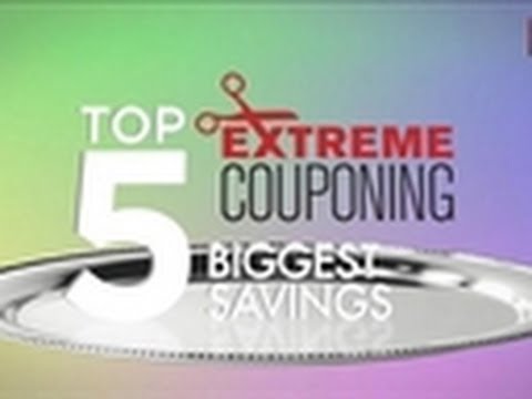 Top Five Biggest Coupon Savings | Extreme Couponing