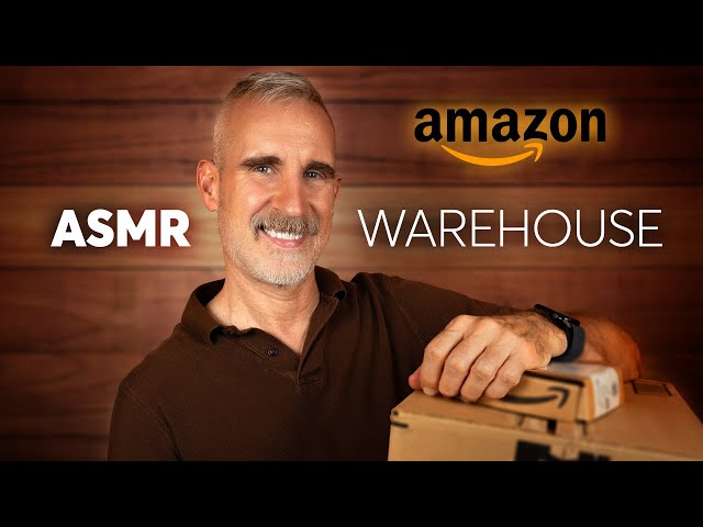 Amazon ASMR Warehouse Delivers TINGLES 📦 New Hire Roleplay