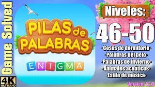 Pilas de Palabras - enigma | Niveles resueltos [46-50] screenshot 5