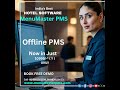 Best Offline Hotel PMS | Hotel Management Software | MenuMaster PMS #cloudpms #hotelsoftware #erp