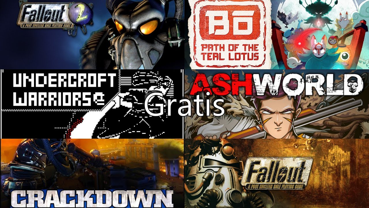 JUEGOS GRATIS!🎮· Undercroft Warriors, Fallout 1 y 2, Bō: Path of the Teal Lotus, Crackdown 1 y 2