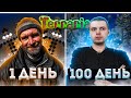 100 дней выживания в Terraria.