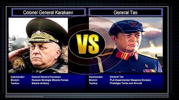 C&C General The End of Days Mod General Karakaev VS General Tao Hard Mode #2