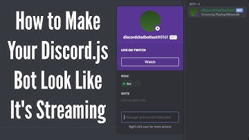 Discord.js How to Change Your Bot