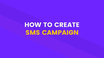 HOW TO CREATE SMS CAMPAIGN | EMAIL MARKETING | SMS MARKETING | NEWSLETTER | CAMPAIGN