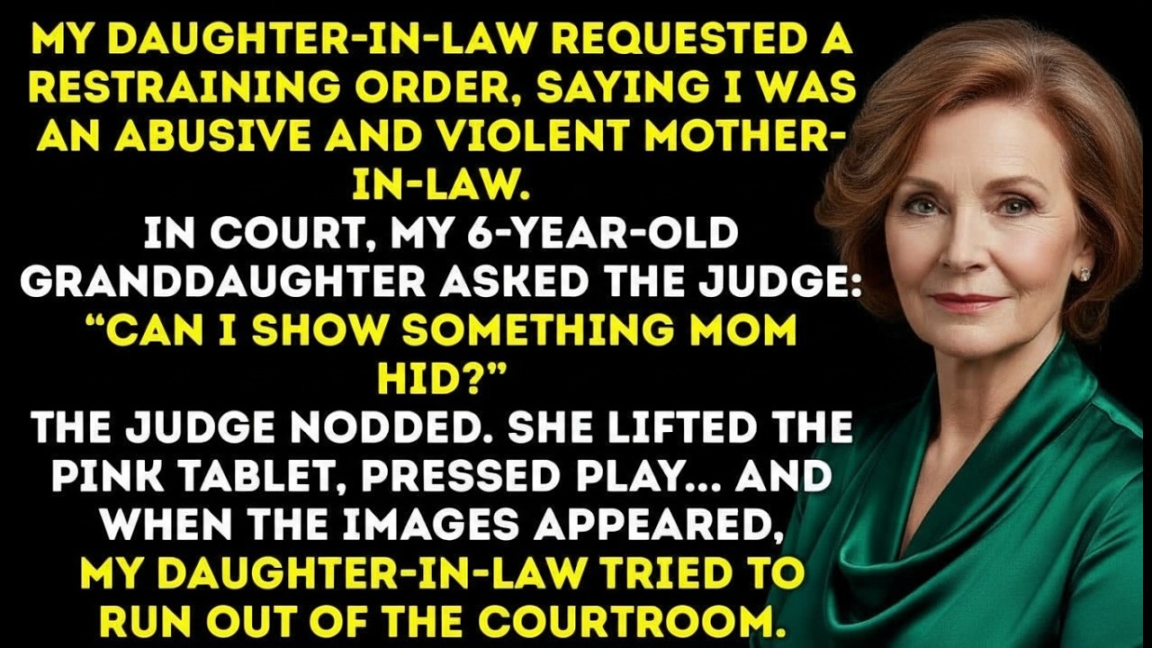My Daughter In Law Wanted Me Out, Accused Me Of Abuse—Then My 6 Year Old Shocked The Court