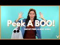 Peekaboo peekaboo song for kids  ghost song for kids  halloween peekaboo