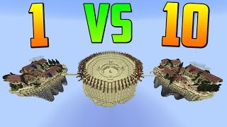 DANIREP vs 10 ¡¡INCREIBLE FINAL!! - Egg Wars Minecraft screenshot 3