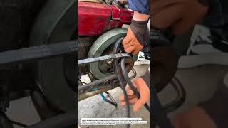 V-Belt Installation on Engine Pulley System | Mechanical Power Transmission Process.