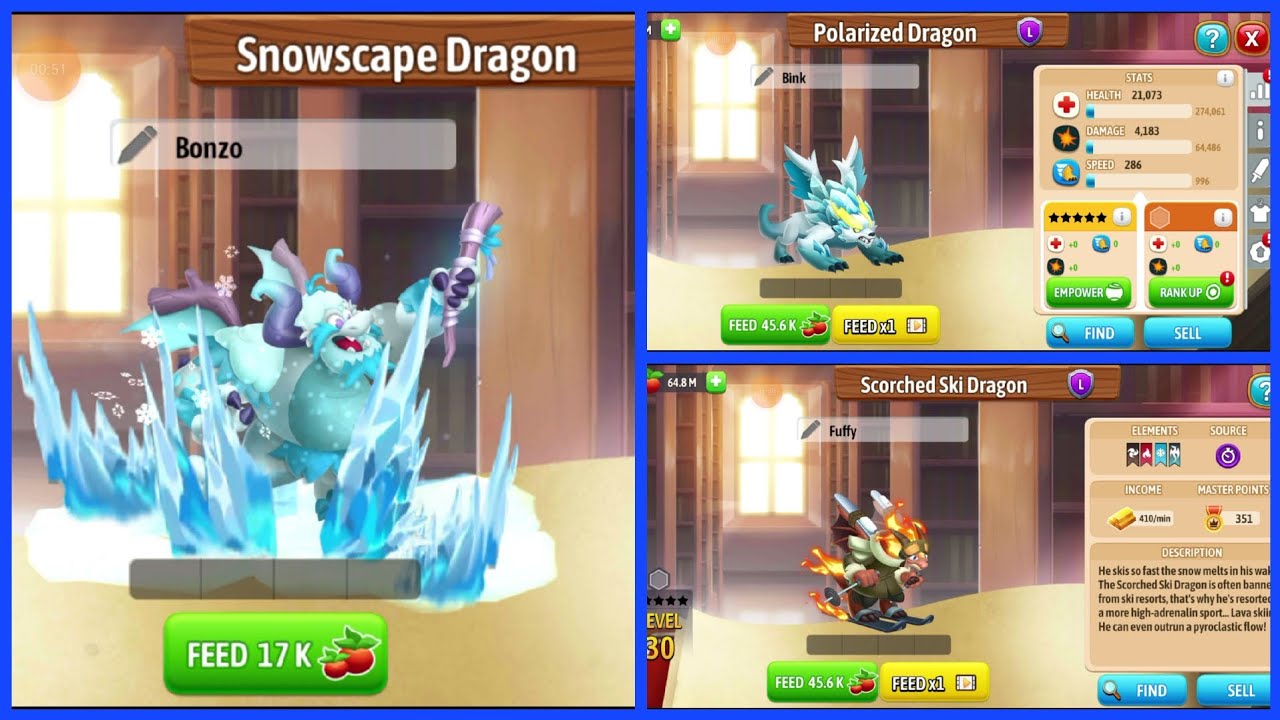 Dragon City : Three dragons for the upcoming Christmas | LDSB Dragon