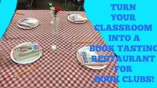 HOW TO HAVE A BOOK TASTING IN YOUR CLASSROOM