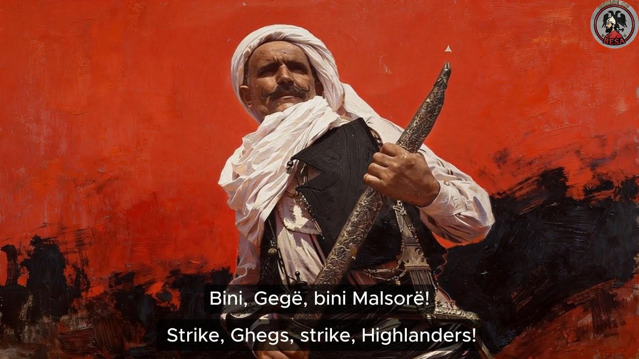 Porsi Fleta e Ejllit të Zotit | Albanian Patriotic Hymn by Gjergj Fishta (English Subtitles)