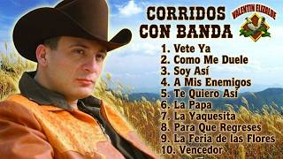 💥 Valentin Elizalde Mix Corridos Con Banda ⚡ 15 Grandes Exitos De Valentine Elizalde