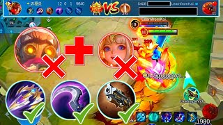 THEY PICKED BARATS TO COUNTER MY YIN WHILE I USED THESE ITEMS TO MELT HIM | Yin | MLBB