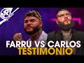FARRU vs CARLOS -TESTIMONIO completo - concierto en New Jersey