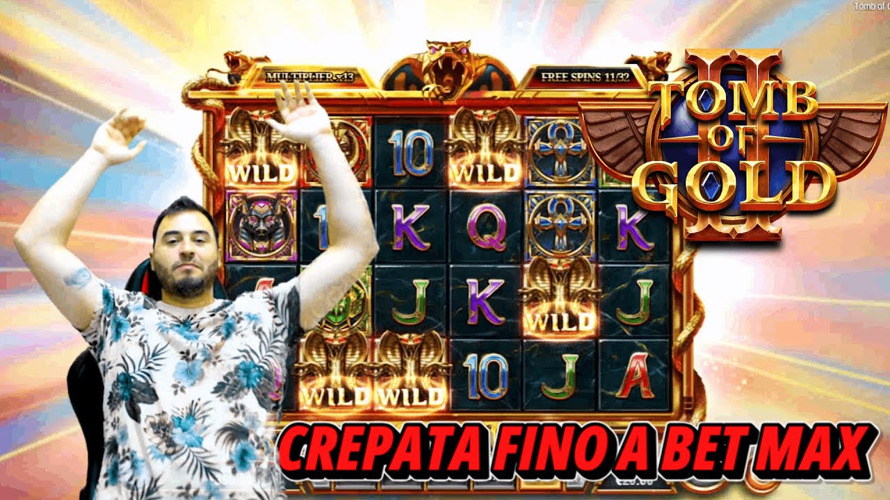 CREPATA LA TOMB OF GOLD 2   BASCULO SLOT ITA