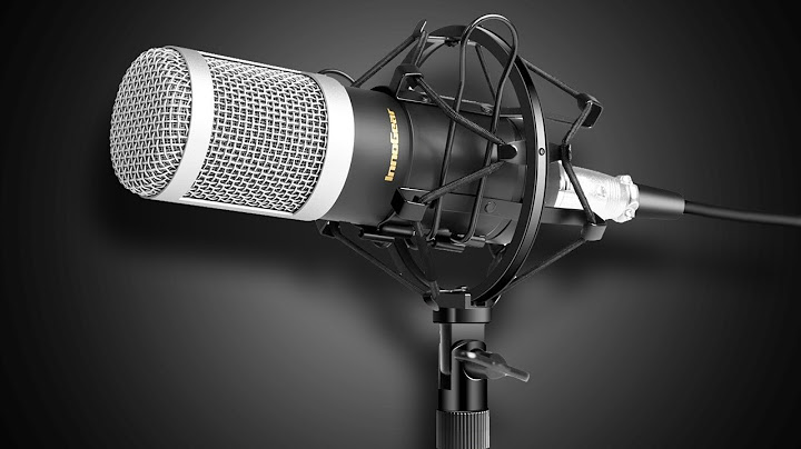 Cheap Studio Microphone Great For Youtube and Podcasts