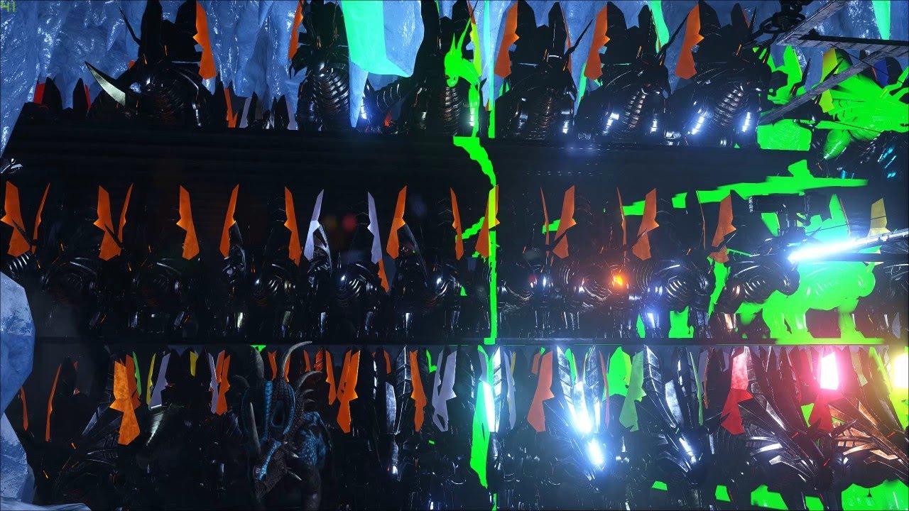 Unlucky BREEDER ARMY Spider-Trike-Stego-Tuso... | Ark Official PVP 🍭