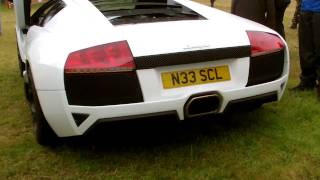 White Lamborghini Murcielago 6.2 V12 - Walkaround - 1080p