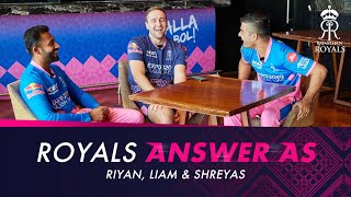 Riyan Parag, Liam Livingstone & Shreyas Gopal play 'Answer As' | IPL 2021