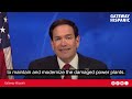 Marco Rubio denuncia crisis en Cuba y propone un nuevo modelo de relación directa