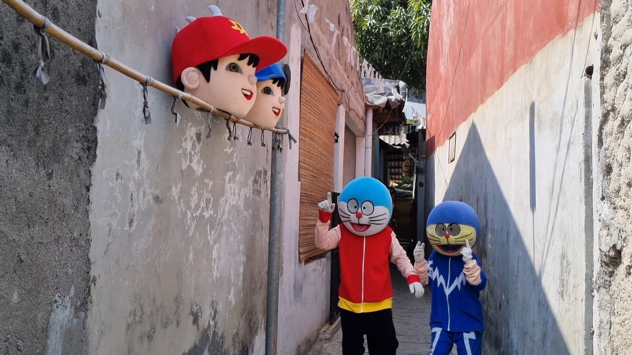 Hunting Kepala Badut Kembar Drama Badut Boboiboy YouTube