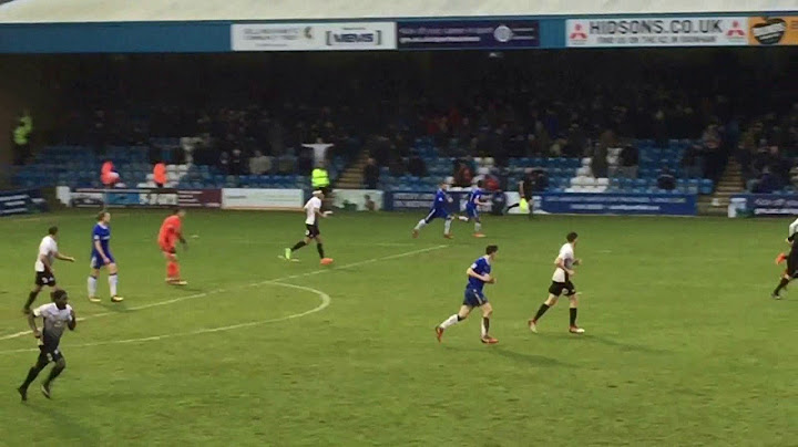 The Goal That Never Was....Gills 1 Posh 1       Feb 10th 2018