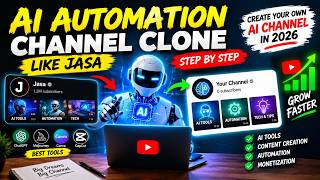 How to Clone Any YouTube Channel Using AI Automation in 2026 #viral #youtubevideo