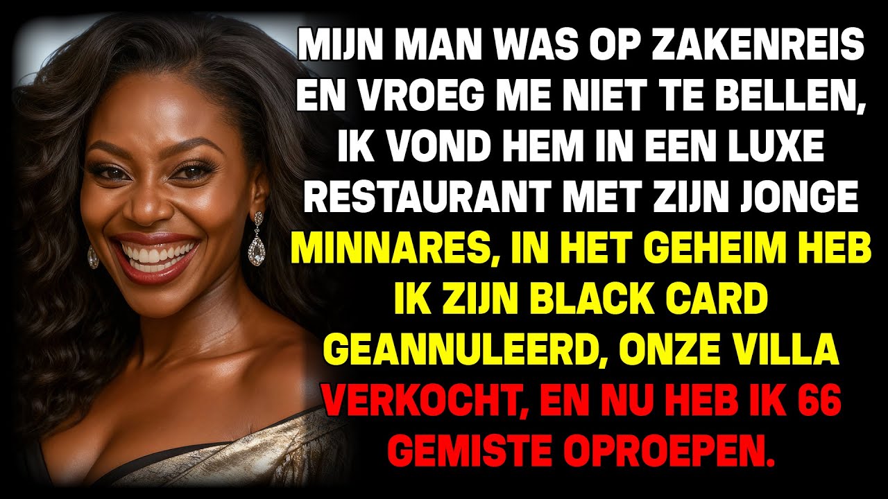 Mijn man loog over zakenreis. Ik zag hem met minnares en annuleerde zijn zwarte kaart...