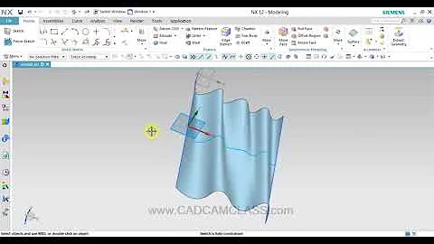 NX   INTERSECTION CURVE COMMAND IN NX