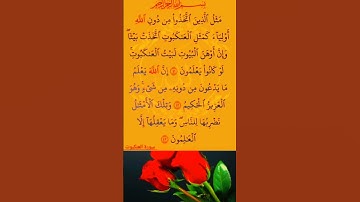 #_سورة العنكبوت