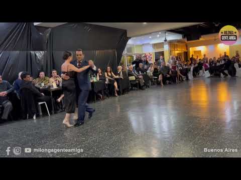 Francisco Forquera y Maria Ceva - Milonga Gente Amiga - 27/AGO/2023 (1/2)