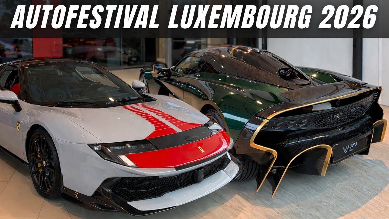 Oubliez Monaco : Le LUXEMBOURG a sorti les Supercars les plus folles ! (Ferrari 849, AMG GT XX)