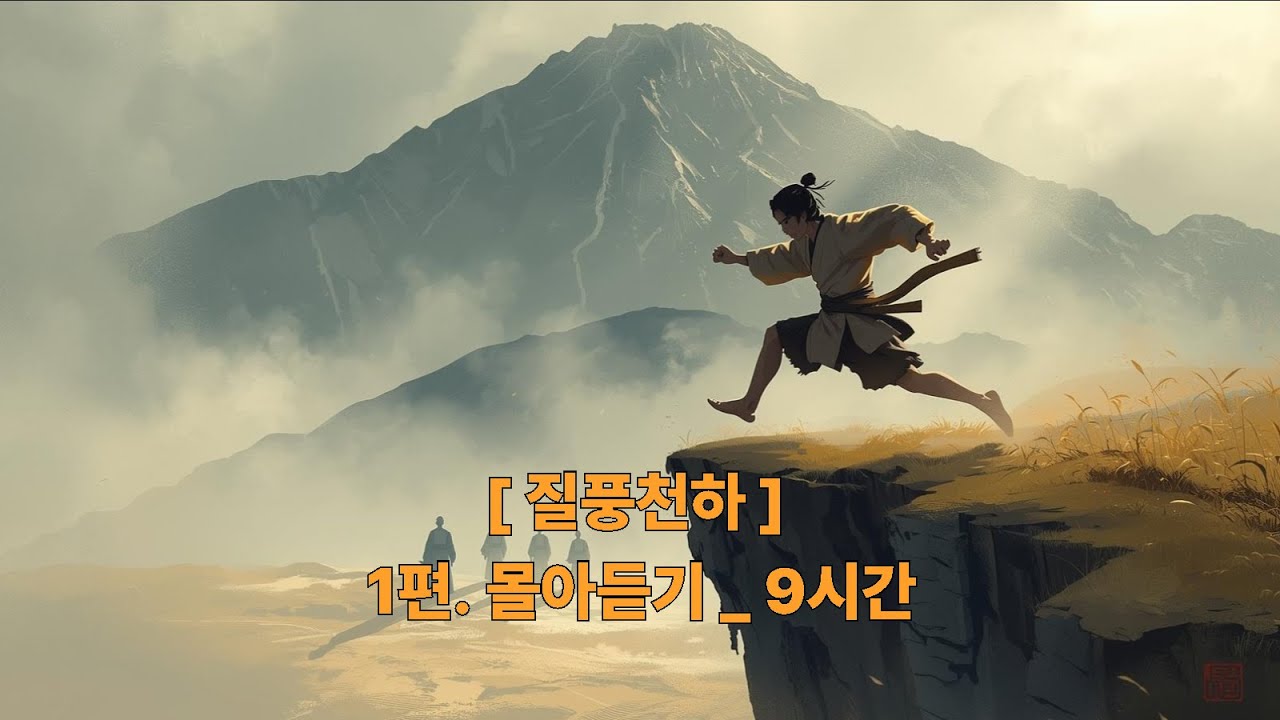 질풍천하 1/2권ㅣ9시간 몰아듣기ㅣ오디오북ㅣ무협지ㅣ