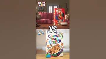 What would YOU choose? Froot Loops vs. Cinnamon Toast Crunch #shorts