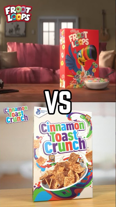 What would YOU choose? Froot Loops vs. Cinnamon Toast Crunch #shorts
