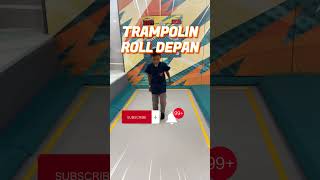 WOW SERU BANGET !! TRAMPOLIN ROLL DEPAN #playtopia #shortsvideo #shorts #pakuwonmall #hiddengem