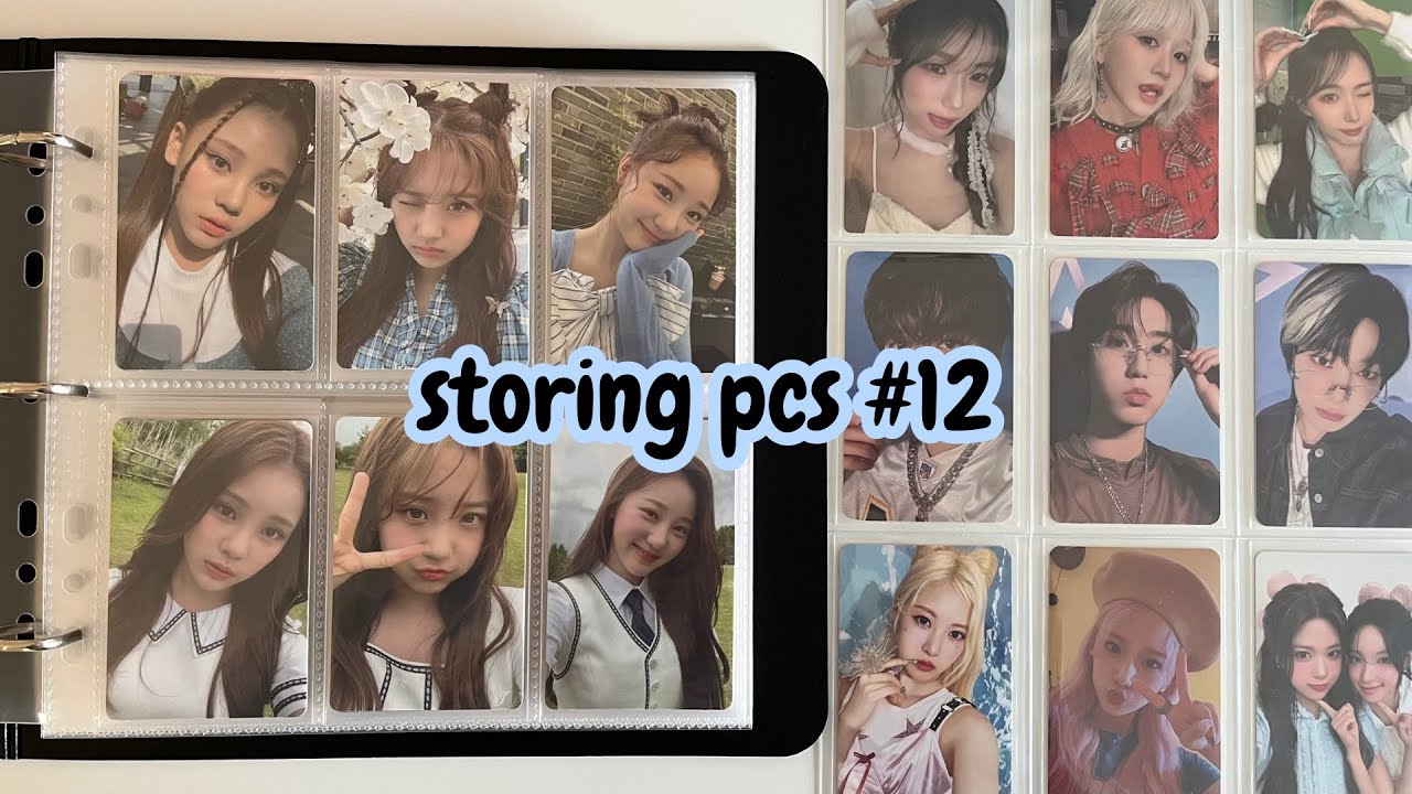 storing photocards in my binders 12 (stray kids, kep1er, csr, rescene, limelight & more!)