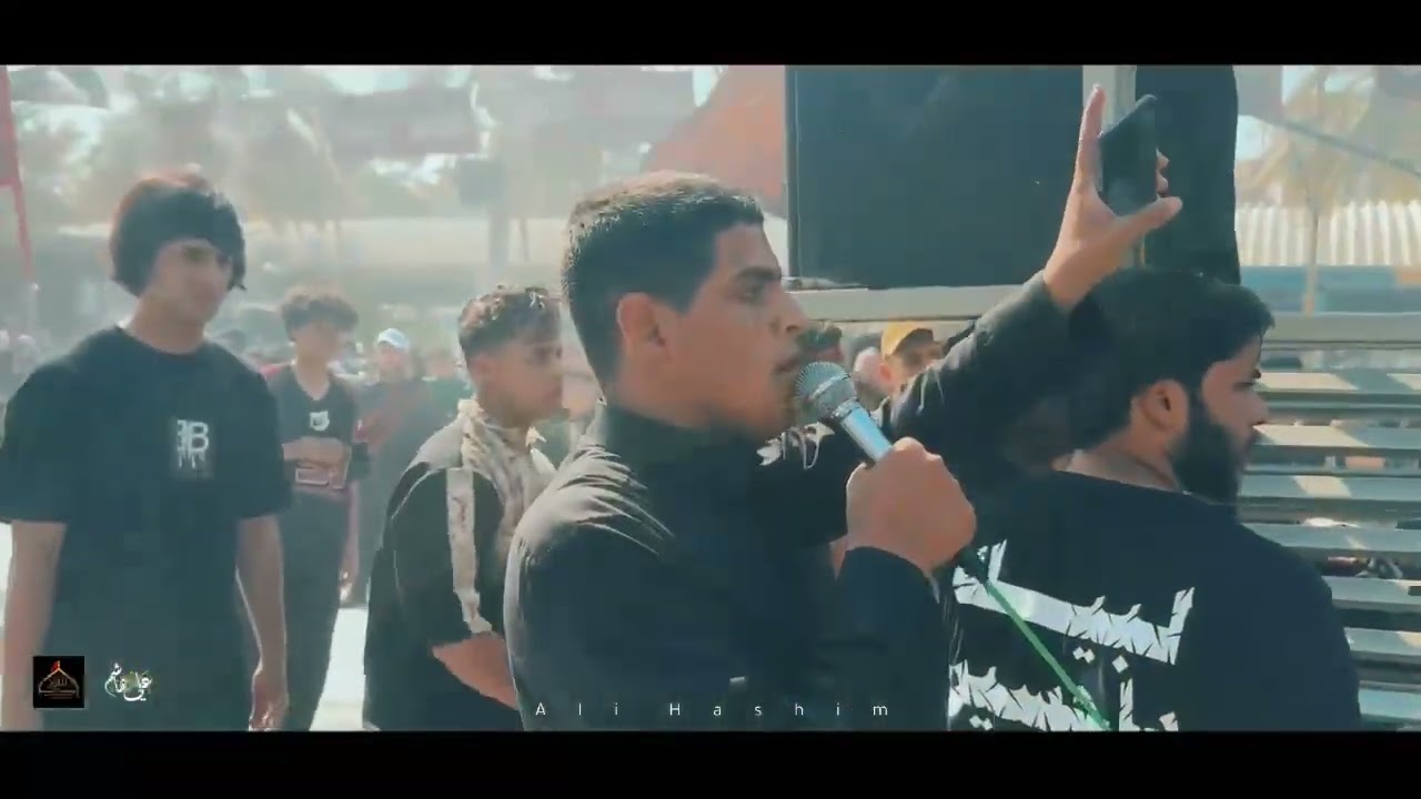 دخولية موكب عابس الزمان الحسيني اهالي الناصريه الى ضريح مولاي الامام الحسين واخي ابوالفضل العباس