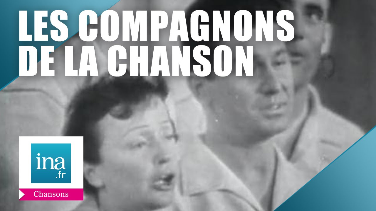 Edith Piaf et Les Compagnons De La Chanson Les 3 cloches live officiel  Archive INA