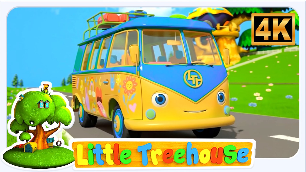 Learn Street Vehicles with Wheels on the Cartoon Song for Kids