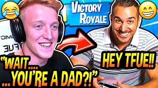 Tfue Was *IN TEARS* After Playing A Duo Game WITH A DAD! *HILARIOUS* Fortnite FUNNY &amp; SAVAGE Moments