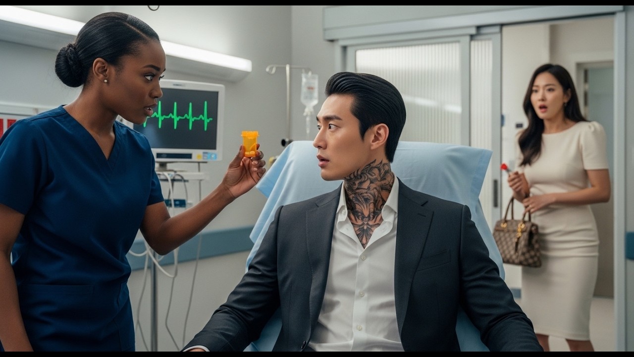 Your Medicine Is Poison, the Black Nurse Exposed the Mafia Boss’s Fiancée