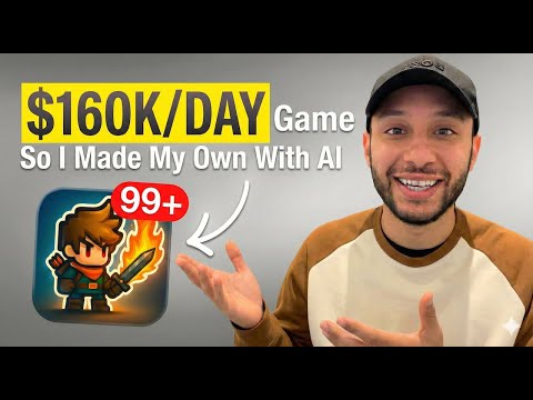 This Game Makes $160K/Day So I Made My Own With Claude Code AI in 4 DAYS