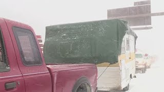 6pm update: I-84 still open but conditions terrible