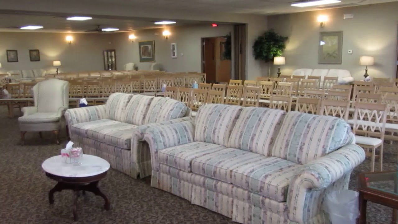 Calumet Park Cemetery Hobart Funeral Chapel visitation room 7 YouTube