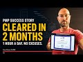 He Passed PMP in 2 Months with 1 Hour a Day (Dirk’s Story)